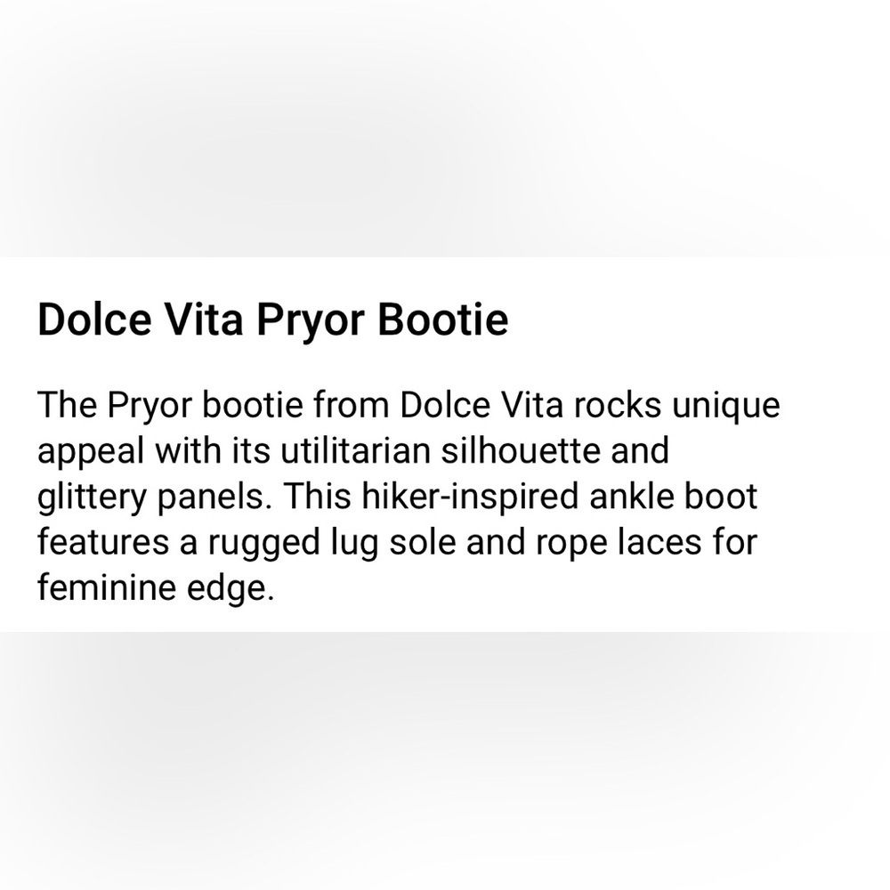 Dolce Vita Pryor Bootie Size 9 M. - Picture 3 of 11